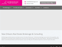 Tablet Screenshot of m2brokerage.com